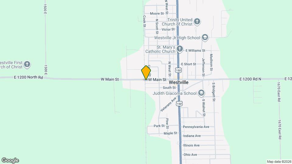 408 W Main St Map and Location Details