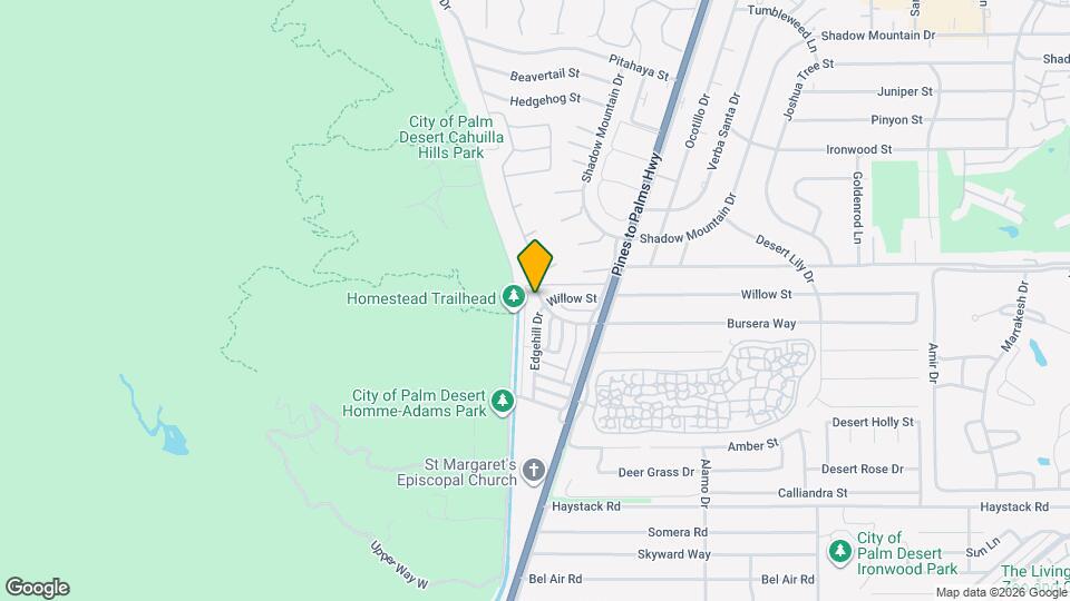 72615 Edgehill Dr, Unit 4 Map and Location Details