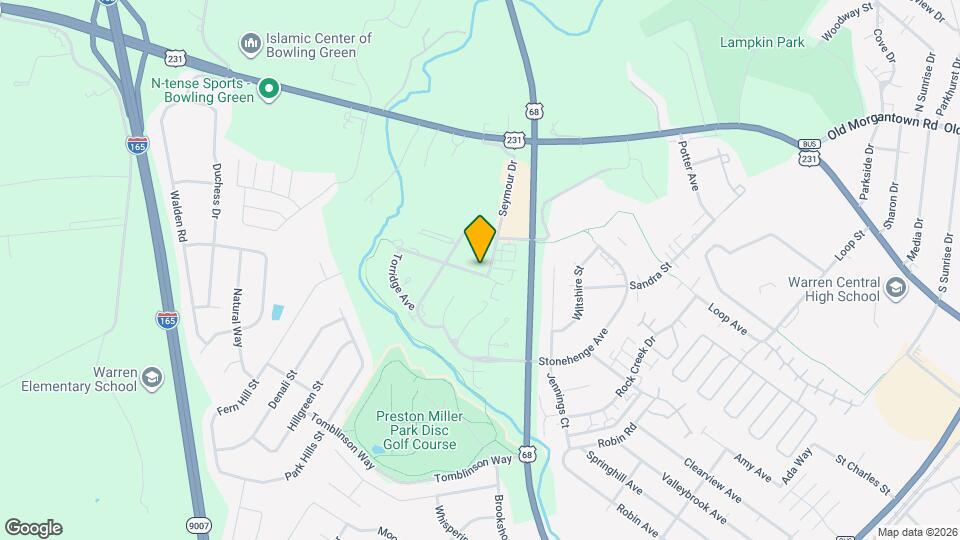 261 Audley Ave Map and Location Details