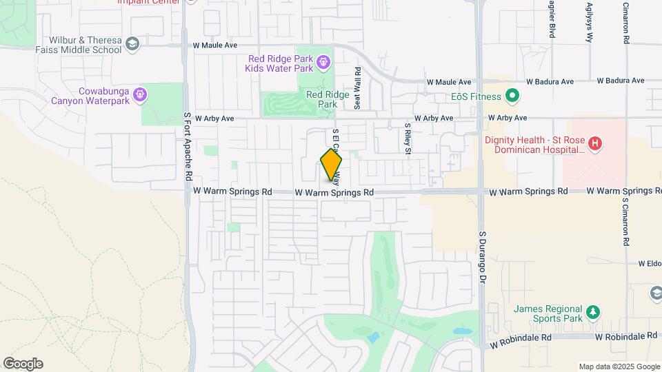 9050 Warm Springs Rd Mapa y Detalles de la Ubicación