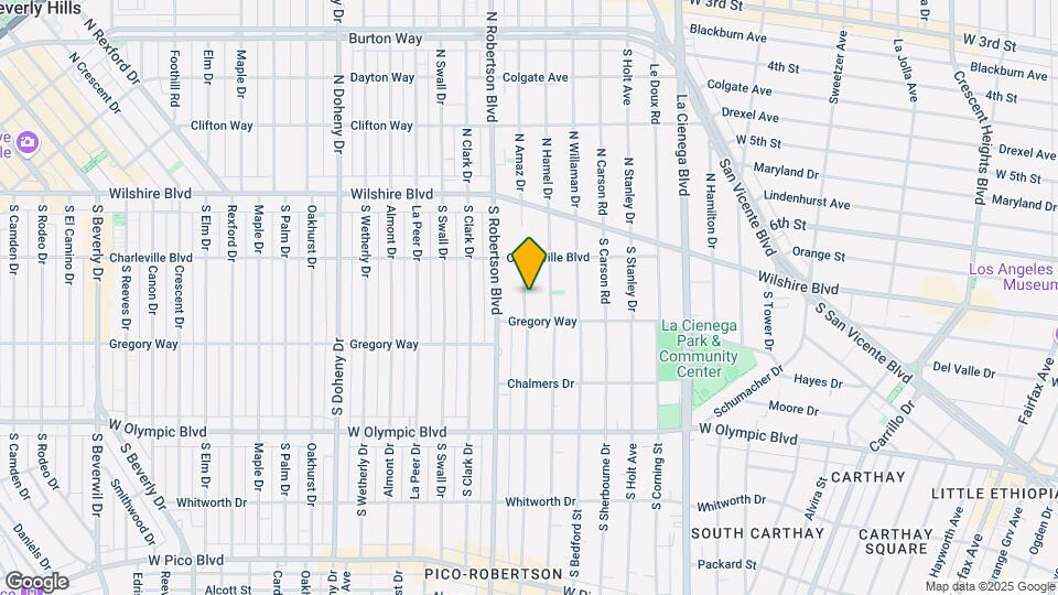 216-218 S Arnaz Dr Mapa y Detalles de la Ubicación