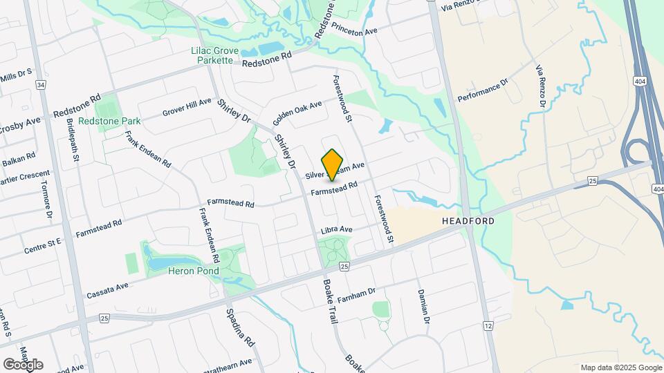 220 Farmstead Rd Map and Location Details