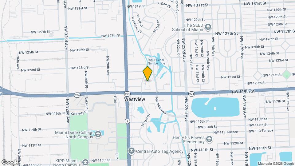 12065 NW 24th Pl Map and Location Details