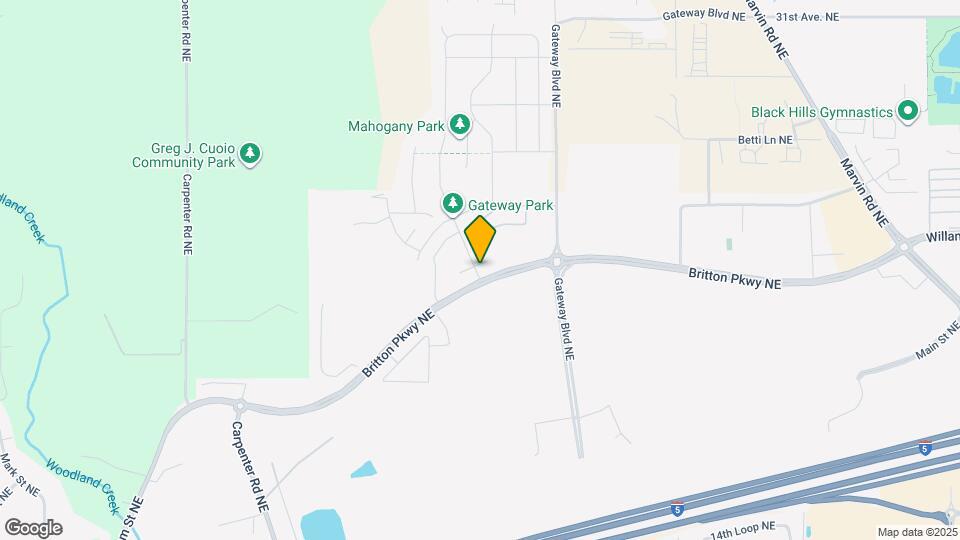 2306 Fiddleback St NE Map and Location Details