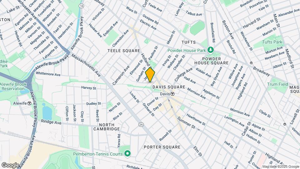 26 Thorndike St, Unit 3 Map and Location Details