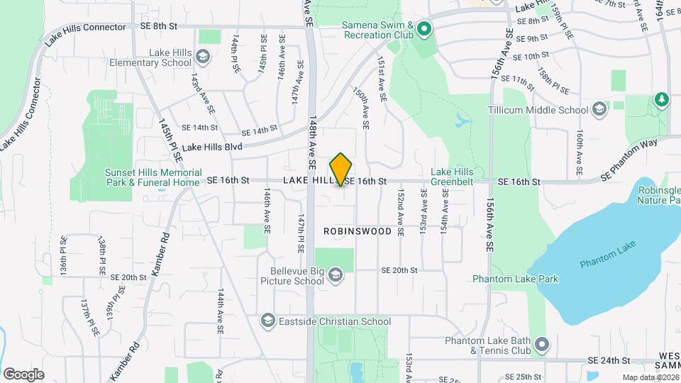 1609 149th Pl SE Map and Location Details