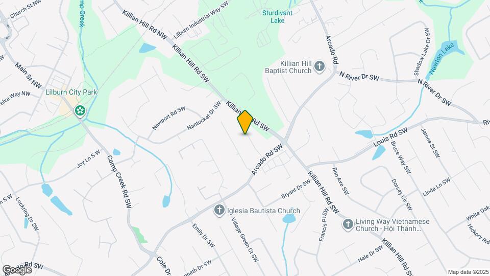 223 Windsong Ln SW Mapa y Detalles de la Ubicación