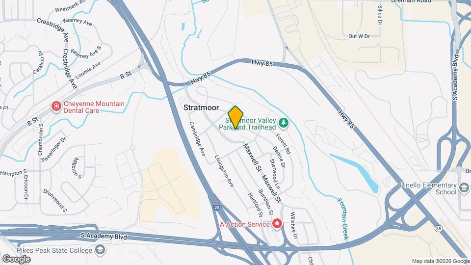 1130 Valley Manor Ct Map and Location Details