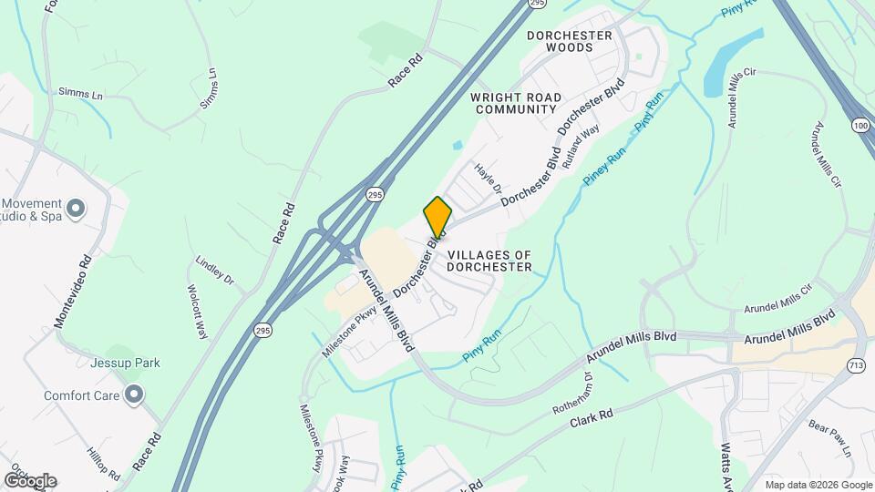 1702 Allerford Dr Map and Location Details