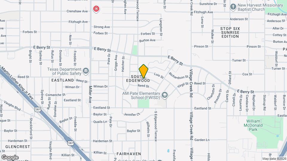 4612 Emerson St Map and Location Details