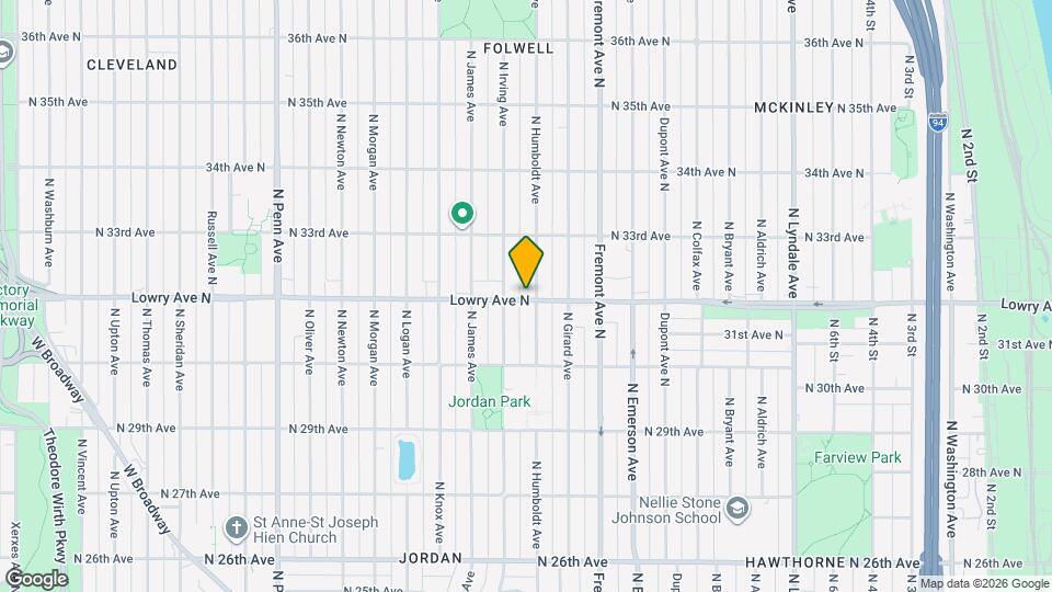 3201 N Humboldt Ave Map and Location Details