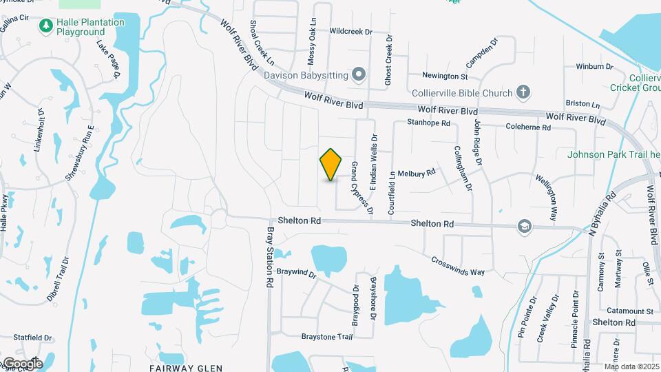 1519 Barton Creek Dr Map and Location Details