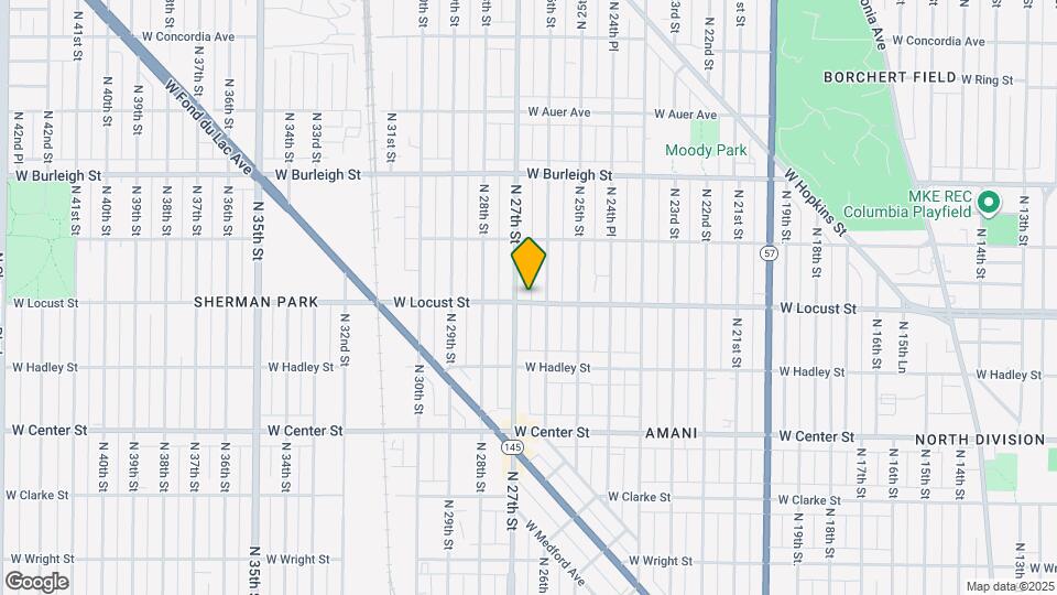 2620A W Locust St Map and Location Details