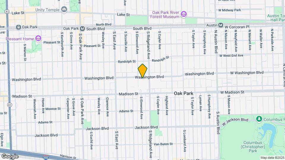 417 Washington Blvd, Unit 2 Map and Location Details