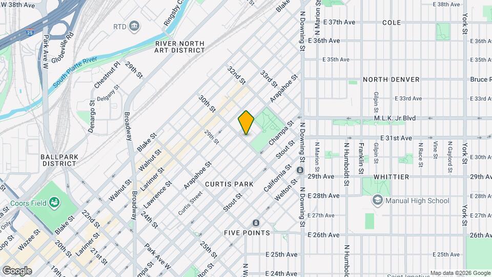 1021 30th St Map and Location Details