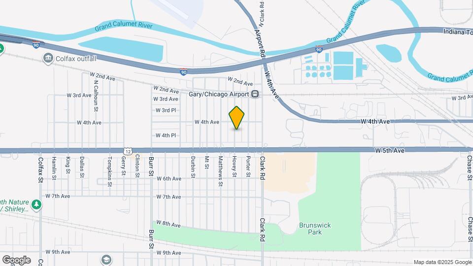 437 Hovey St Map and Location Details