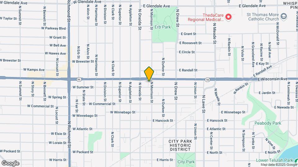 1209 N Morrison St Map and Location Details