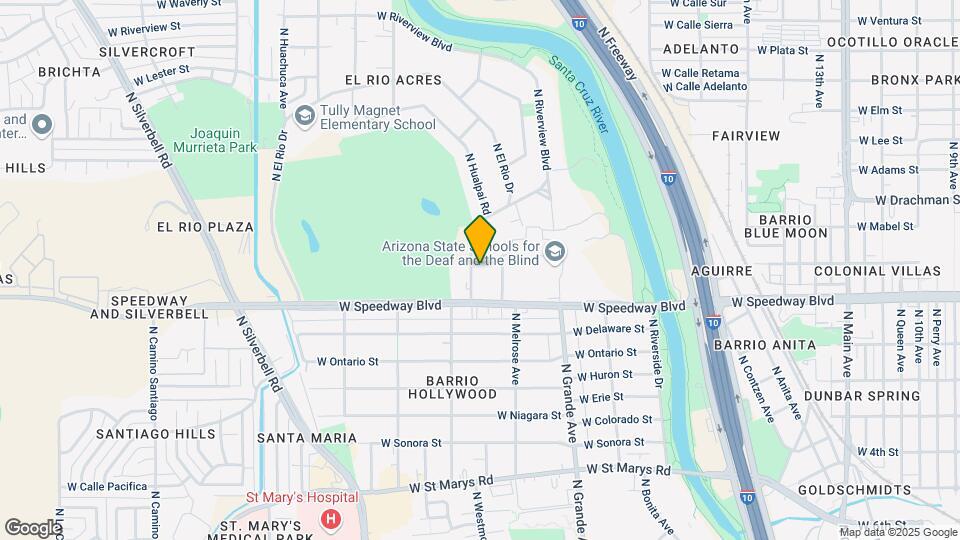 1162 N Riverview Blvd Map and Location Details
