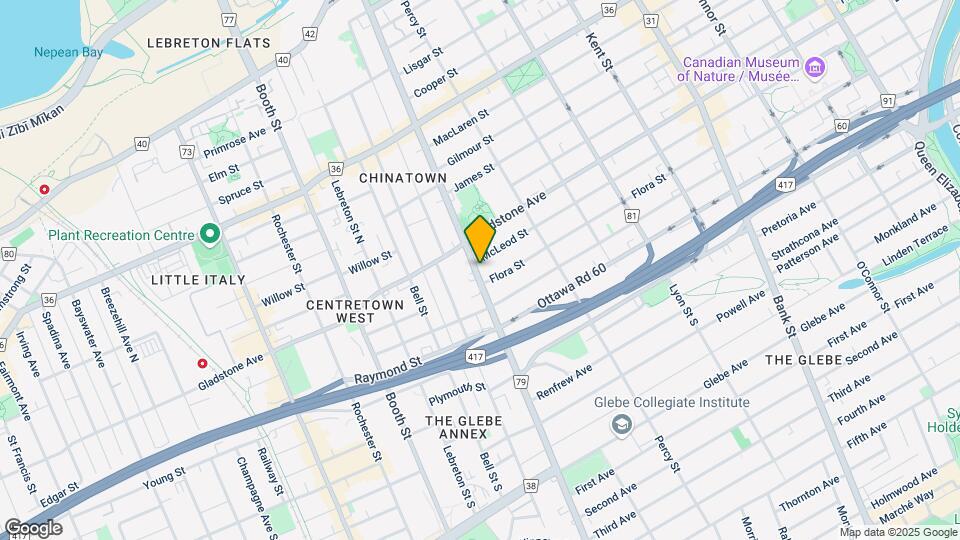 501A Bronson Av Map and Location Details