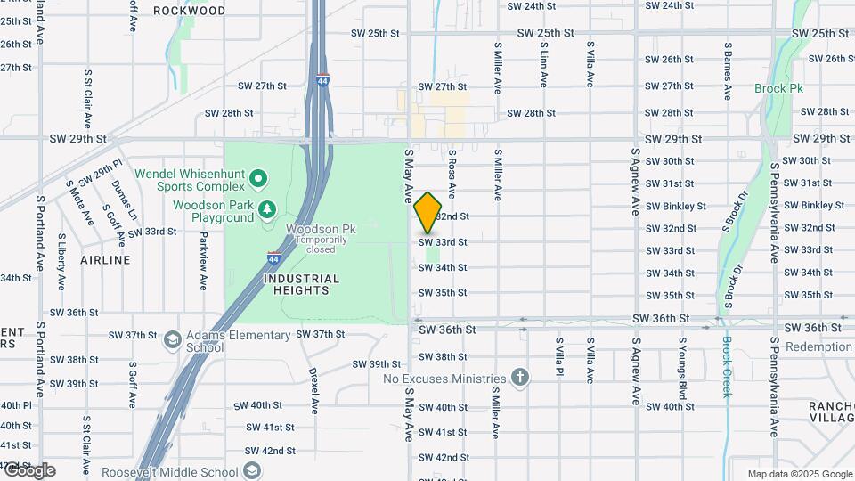 2827 SW 33rd St Map and Location Details