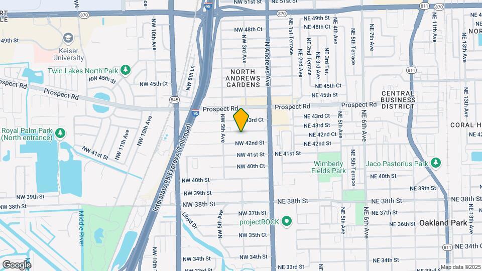 330-344 NW 43rd St Map and Location Details