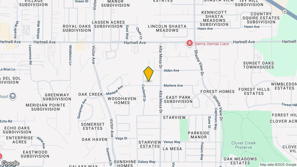 2120 Marlene Ave Mapa y Detalles de la Ubicación