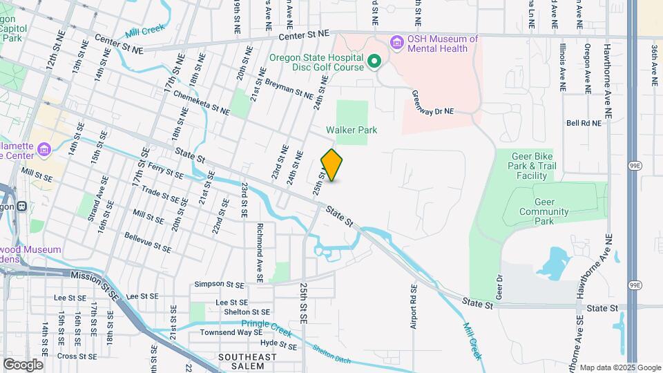 156 25th St NE Map and Location Details