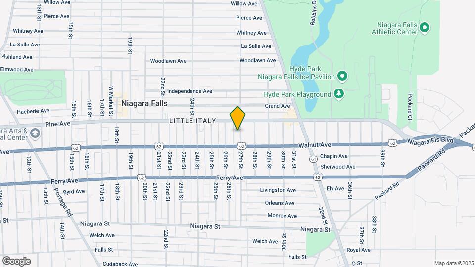 622-627 27th St Map and Location Details