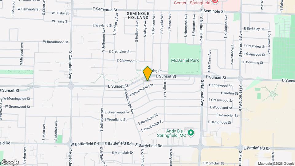 813 E Morningside St Map and Location Details