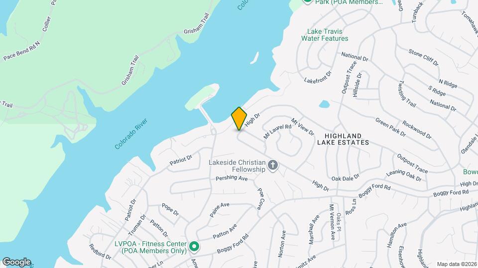 21611 High Dr Map and Location Details