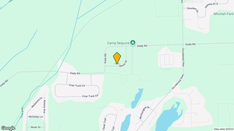 4731 Basin St Map and Location Details