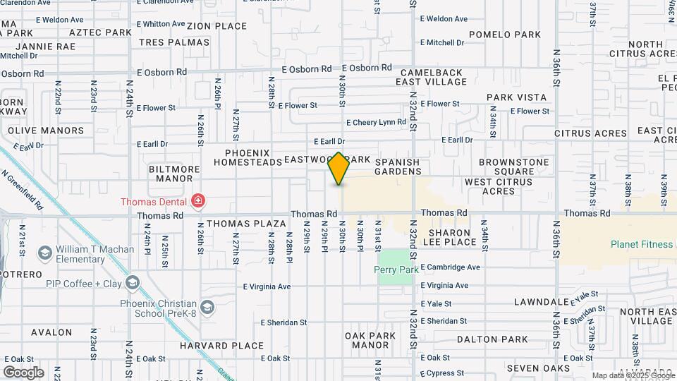 2930 N 30th St Mapa y Detalles de la Ubicación