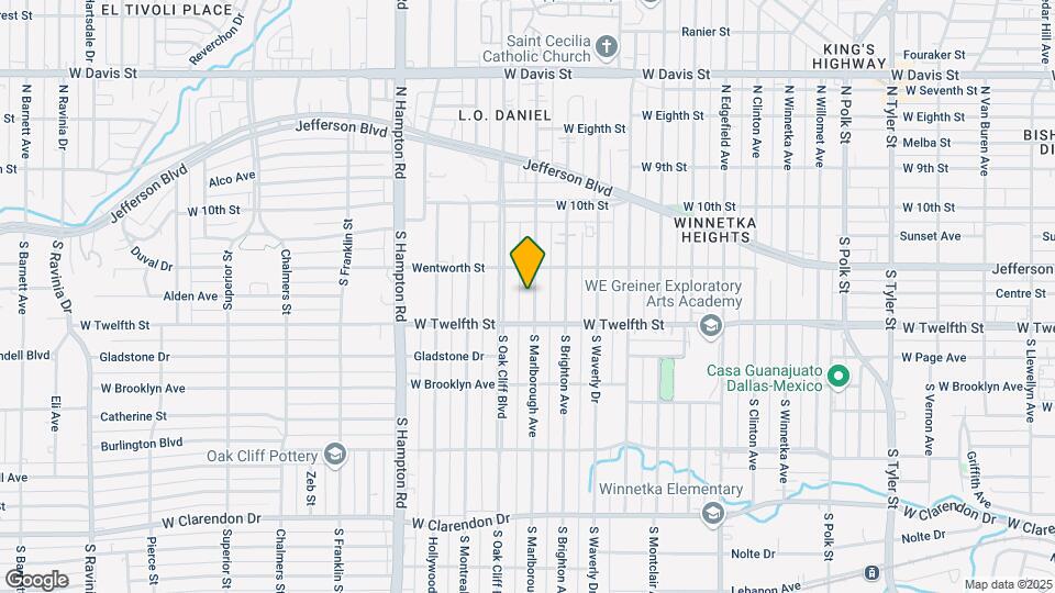 403 S Marlborough Ave Map and Location Details