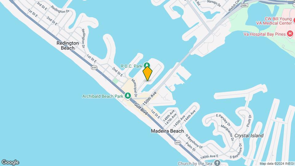 madeira beach yacht club map