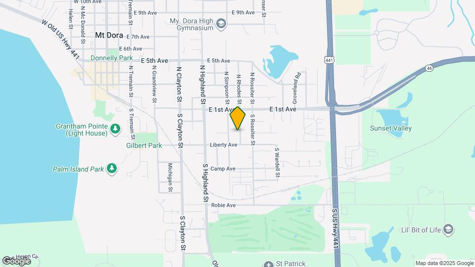 245 S Rhodes St Map and Location Details