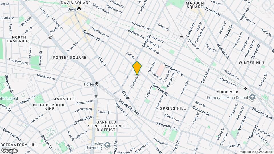 42 Linden Ave Map and Location Details