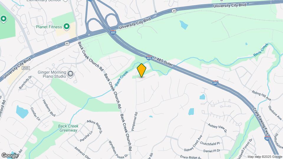 10425 Katie Creek Ct Mapa y Detalles de la Ubicación