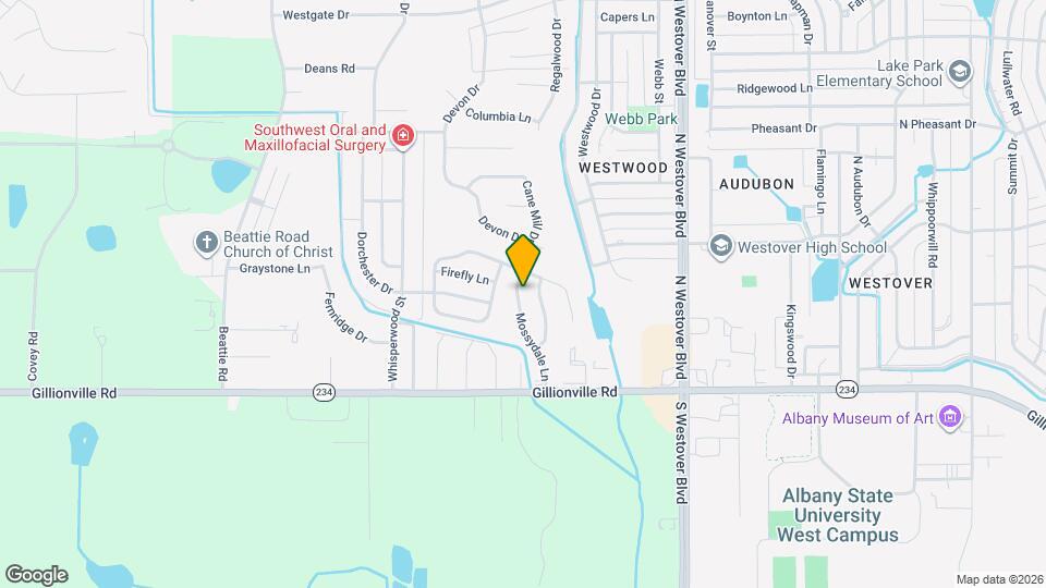 138 Mossydale Ln Mapa y Detalles de la Ubicación