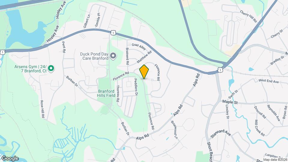 103 Florence Rd Map and Location Details