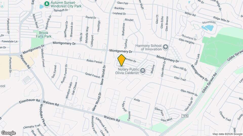 6820 Oldham Dr Map and Location Details