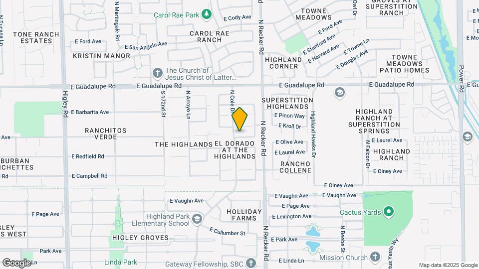3910 E Tremaine Ave Map and Location Details