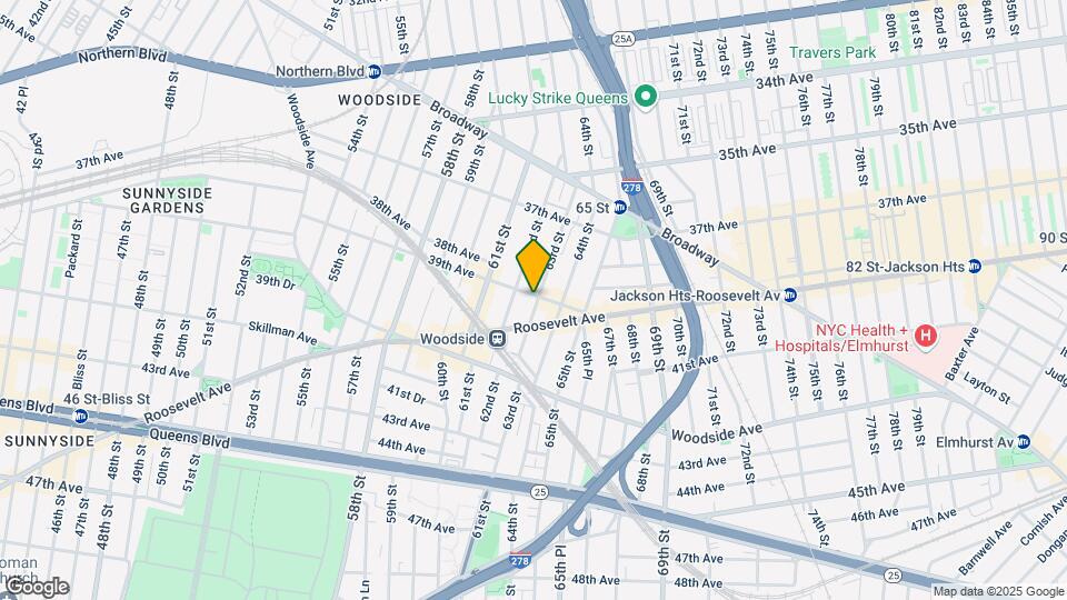 3902 63rd St Map and Location Details
