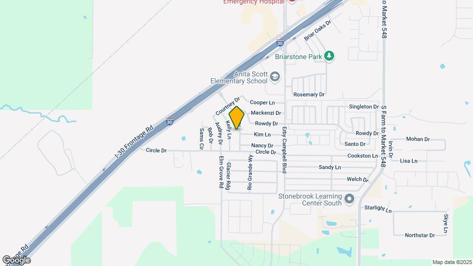 1621 Lesli Dr Map and Location Details