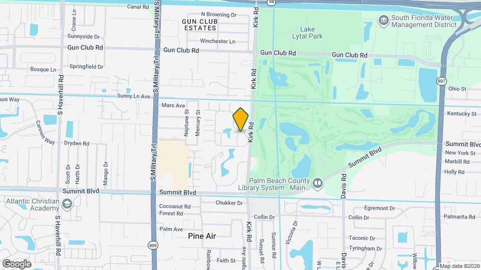 4012 Palm Bay Cir Map and Location Details