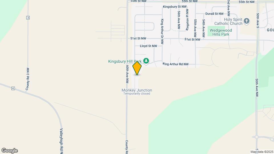 4702 Alan Ln NW Map and Location Details