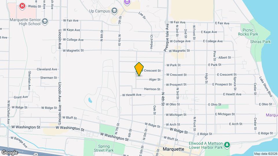 376 Alger St Map and Location Details