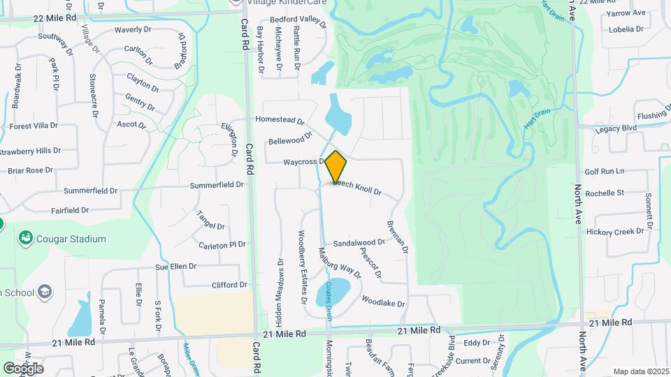 22152 Beech Knoll Dr Map and Location Details