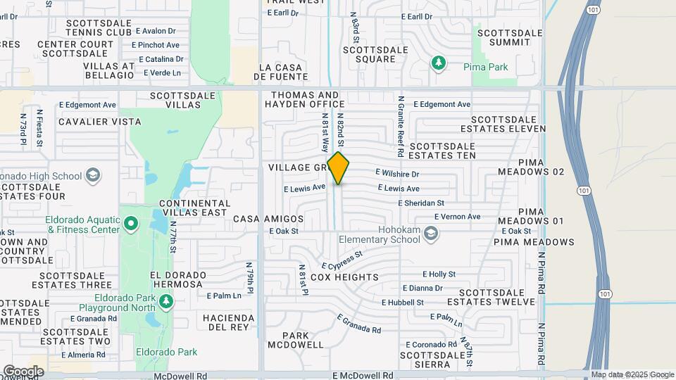 2510 N 82nd St Map and Location Details