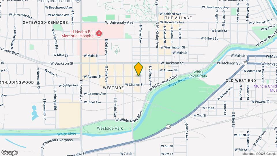 401 S Talley Ave Map and Location Details