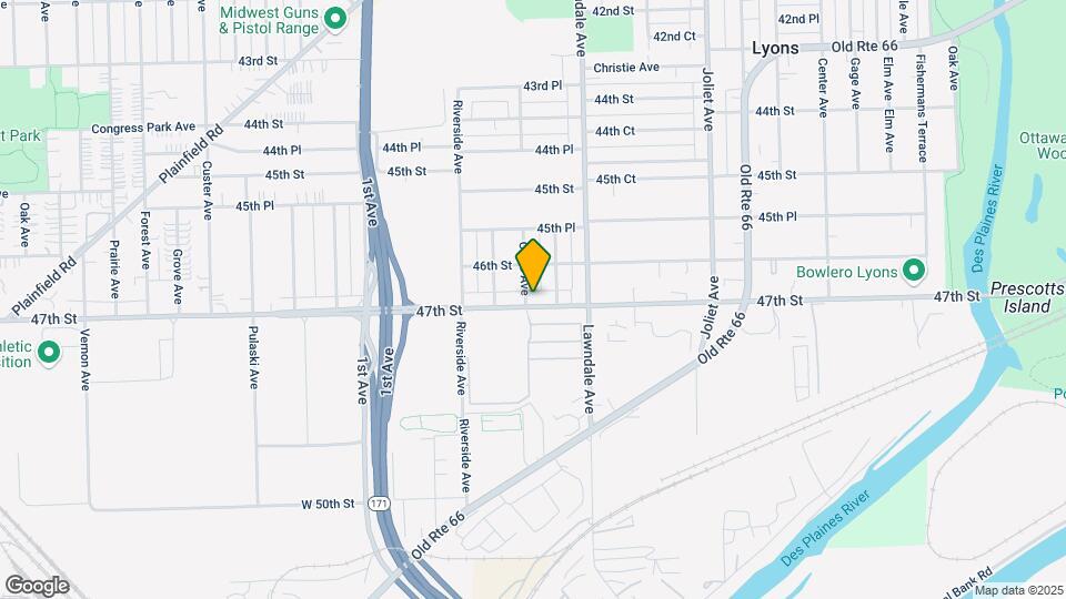 4643-4647 Clyde Ave Mapa y Detalles de la Ubicación